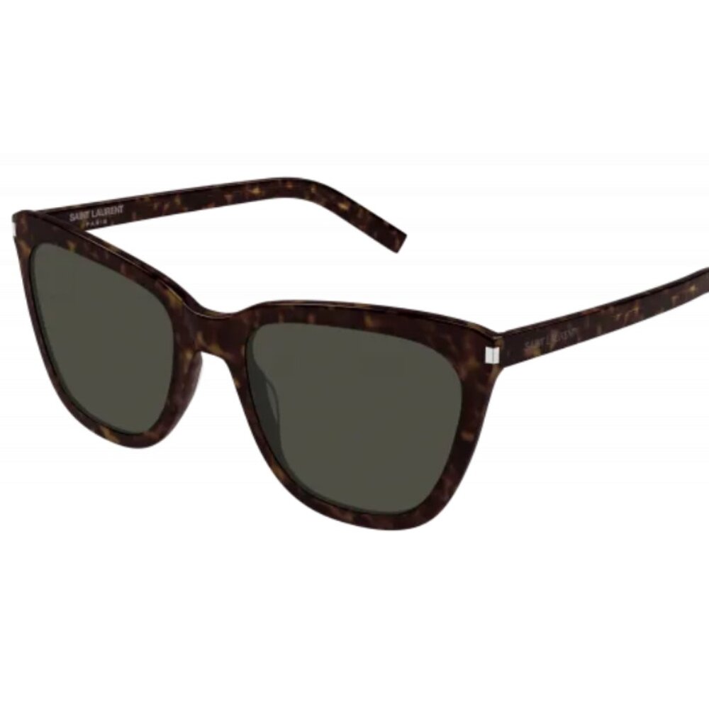 Saint Laurent Women's Sunglasses | SL 548 Slim-002 |  Havana-colored